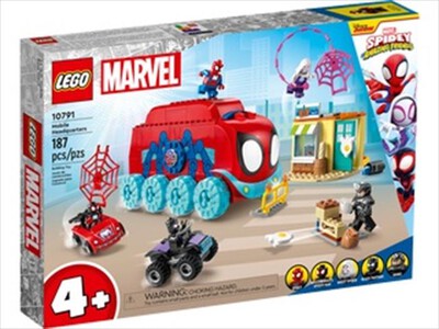 LEGO - MARVEL Quartier generale mobile Team Spidey -10791-Multicolore