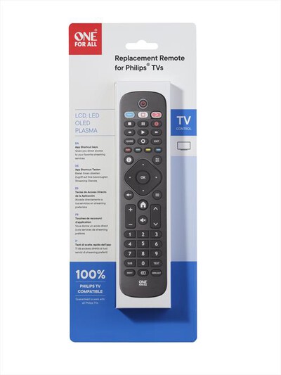 ONE FOR ALL - URC 4913-Nero,  ONE FOR ALL - URC 4913-Nero