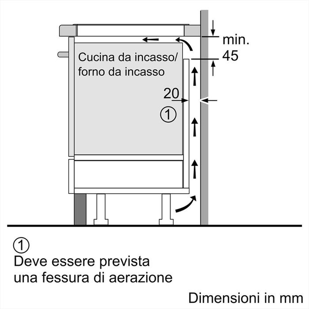 "BOSCH - Piano cottura induzione PUE611BB5E 0 fuochi 59,2cm-Nero"