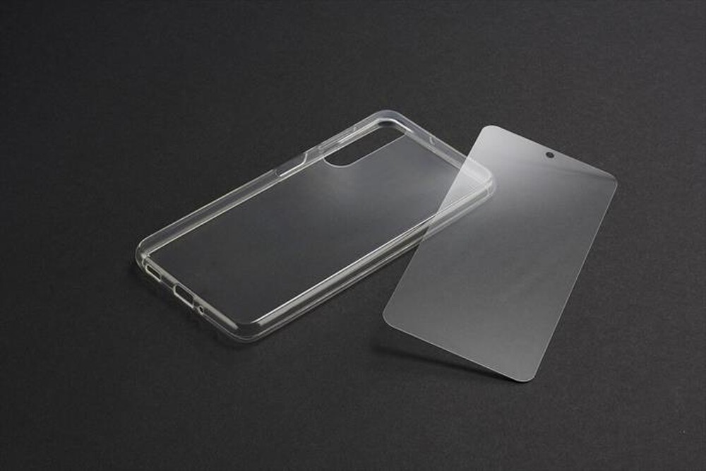 Immagine del prodotto CELLULARLINE - Kit accessori PROTECTION KIT per Galaxy S25 Edge-Trasparente