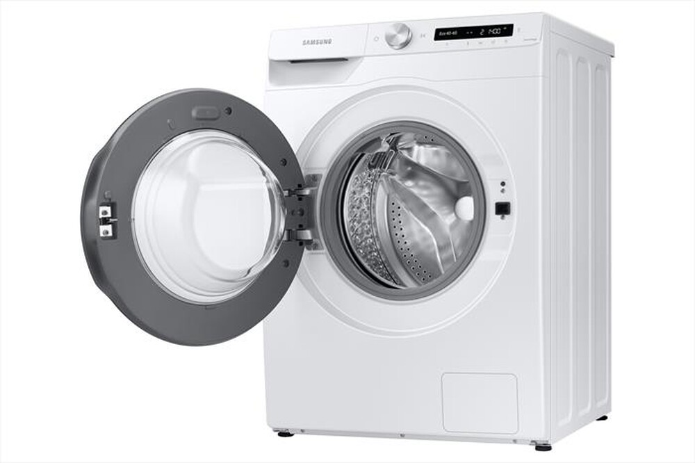 "SAMSUNG - Lavatrice WW10T534DAW/S3 ECODOSATORE AI CONTROL-BIANCO CON OBLO' Shiny Black"