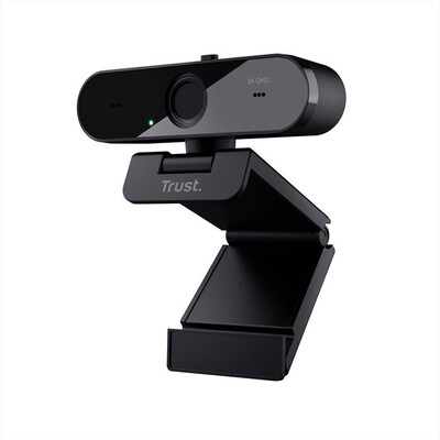 TRUST - TAXON QHD WEBCAM ECO-Black,  TRUST - TAXON QHD WEBCAM ECO-Black