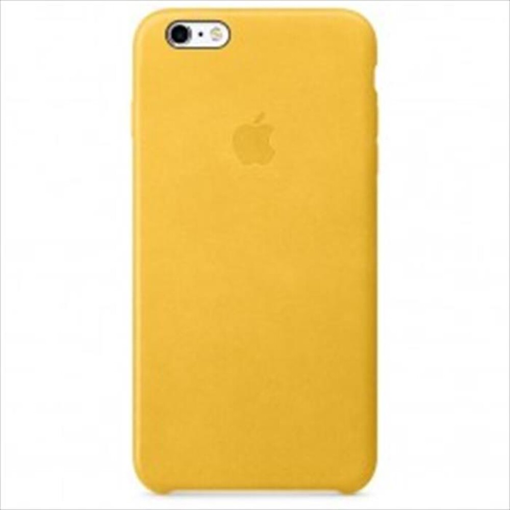 "APPLE - iPhone 6S Plus Custodia in pelle - MMM32ZM/A-Giallo"