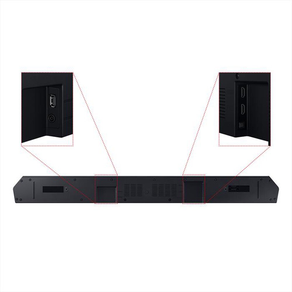 "SAMSUNG - Soundbar HW-Q600C/ZF Serie Q-BLACK"