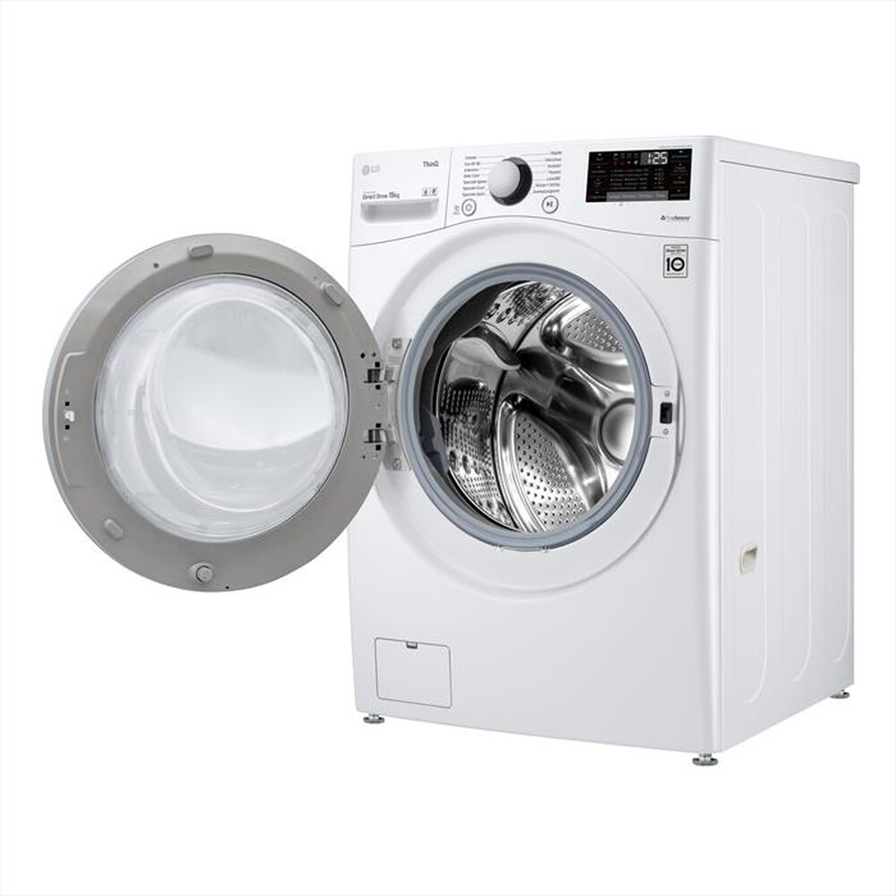 "LG - Lavatrice F1P1CN4WC 15 Kg Classe E-WHITE"