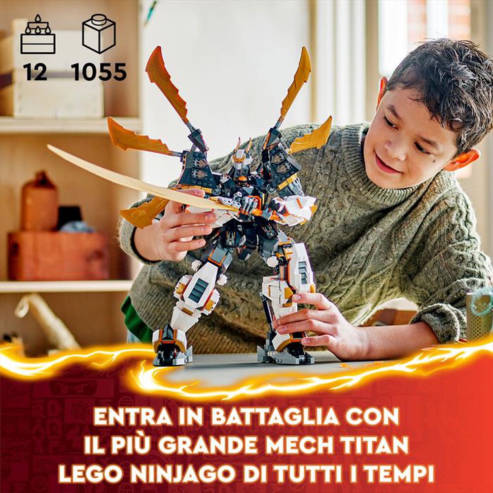 Immagine del prodotto LEGO - NINJAGO Mech drago titanio di Cole 71821
