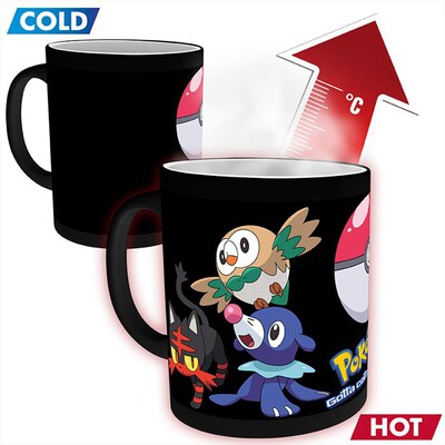 ABYSSE - POKEMON Tazza 320ml - Catch Em All-multicolore