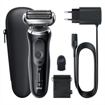 BRAUN - Rasoio Elettrico Uomo SERIES 7 71-N1000S Flex 360°-NERO