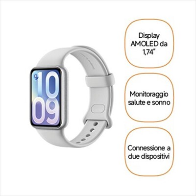 XIAOMI - XIAOMI SMART BAND 10 PRO SILVER-Silver