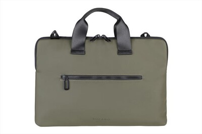 TUCANO - Borsa GOMMO per MacBook Pro 16"/laptop 15.6"-VERDE MILITARE