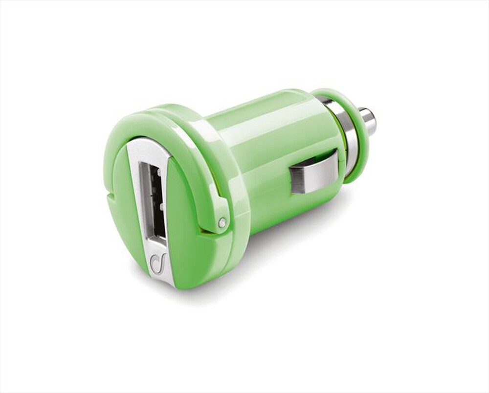 "CELLULARLINE - USB Car Micro Charger MICROCBRUSBG-Verde"