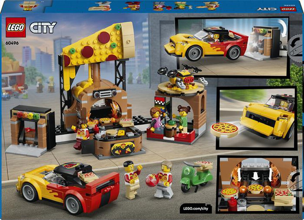 Immagine del prodotto LEGO - CITY Centro di consegna pizze con veicoli - 60496