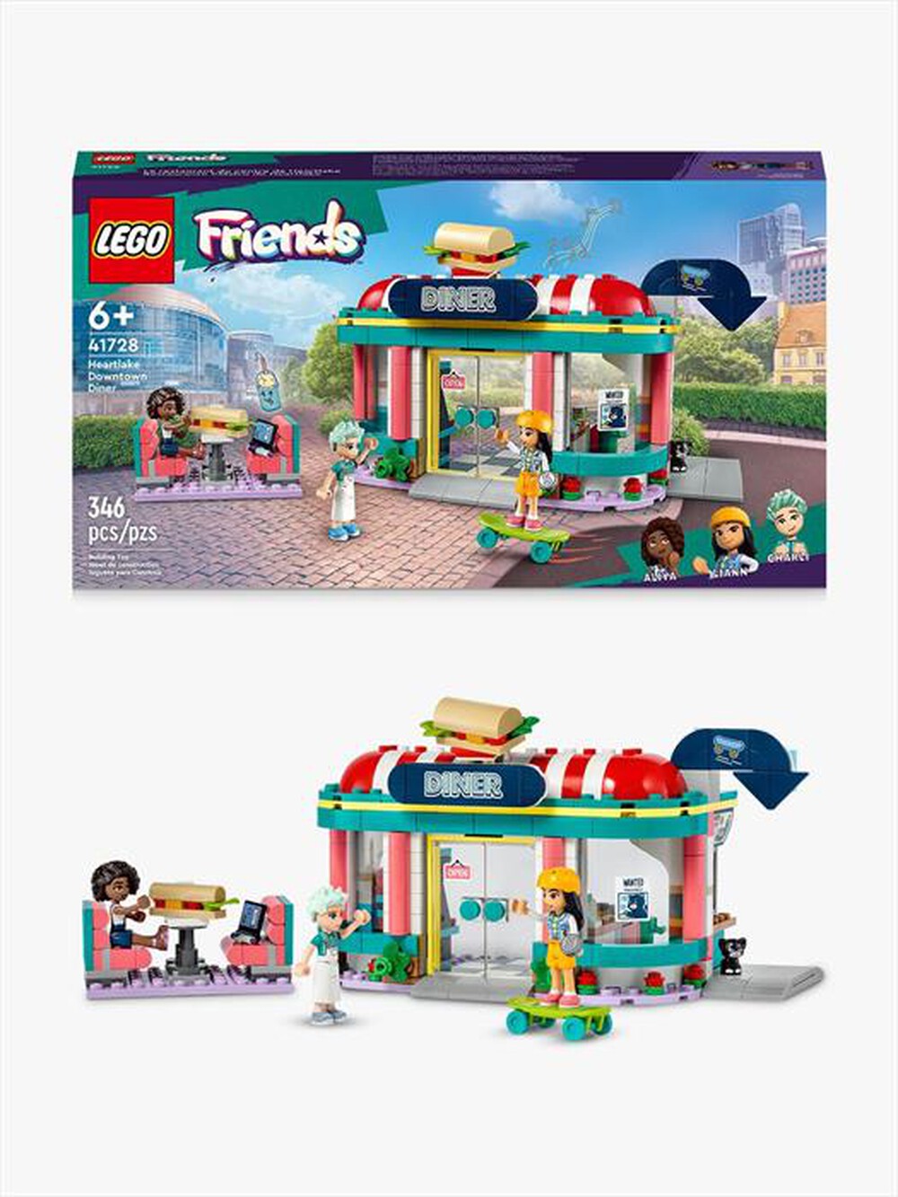 Immagine del prodotto LEGO - FRIENDS Ristorante nel centro di Heartlake - 41728