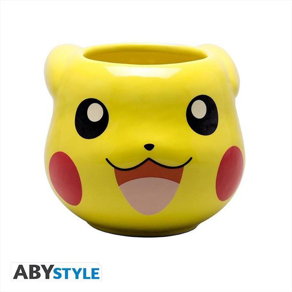 "ABYSSE - POKEMON - Tazza 3D 475ml - Pikachu-Giallo"