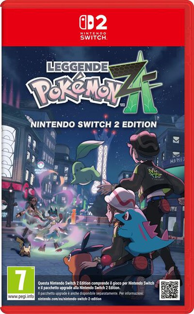NINTENDO - LEGGENDE POKÉMON: Z-A NINTENDO SWITCH 2 EDITION-Multicolore,  NINTENDO - LEGGENDE POKÉMON: Z-A NINTENDO SWITCH 2 EDITION-Multicolore