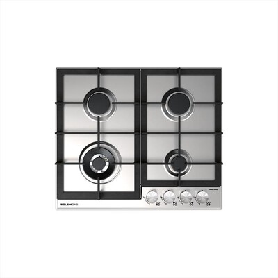 GLEM GAS - Piano cottura a gas GTD64THIXN 58,5 cm-Acciaio Satinato