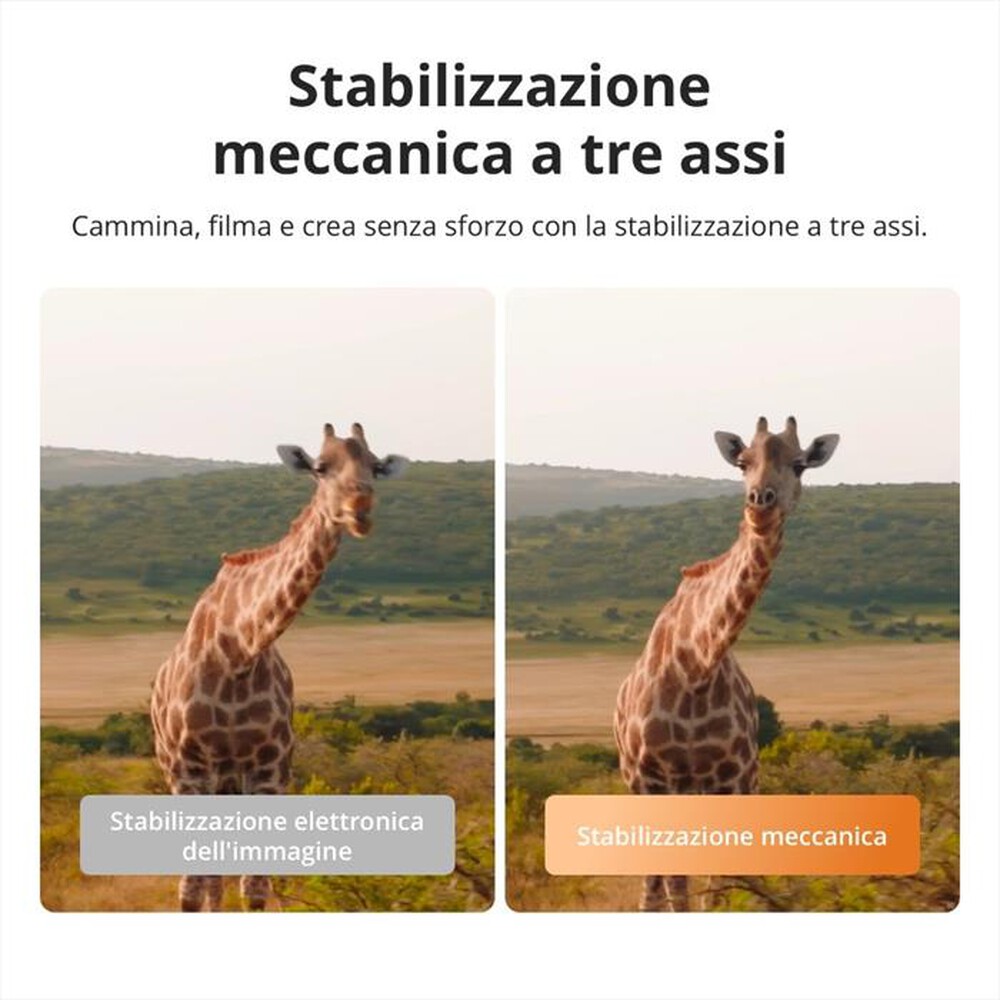 Immagine del prodotto DJI - Action cam OSMO POCKET 4 STANDARD COMBO-Nero
