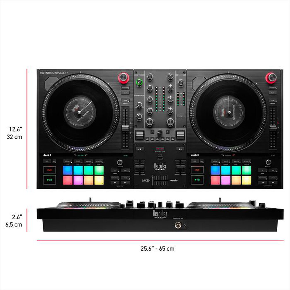 "HERCULES - Controller DJ DJCONTROL INPULSE T7"