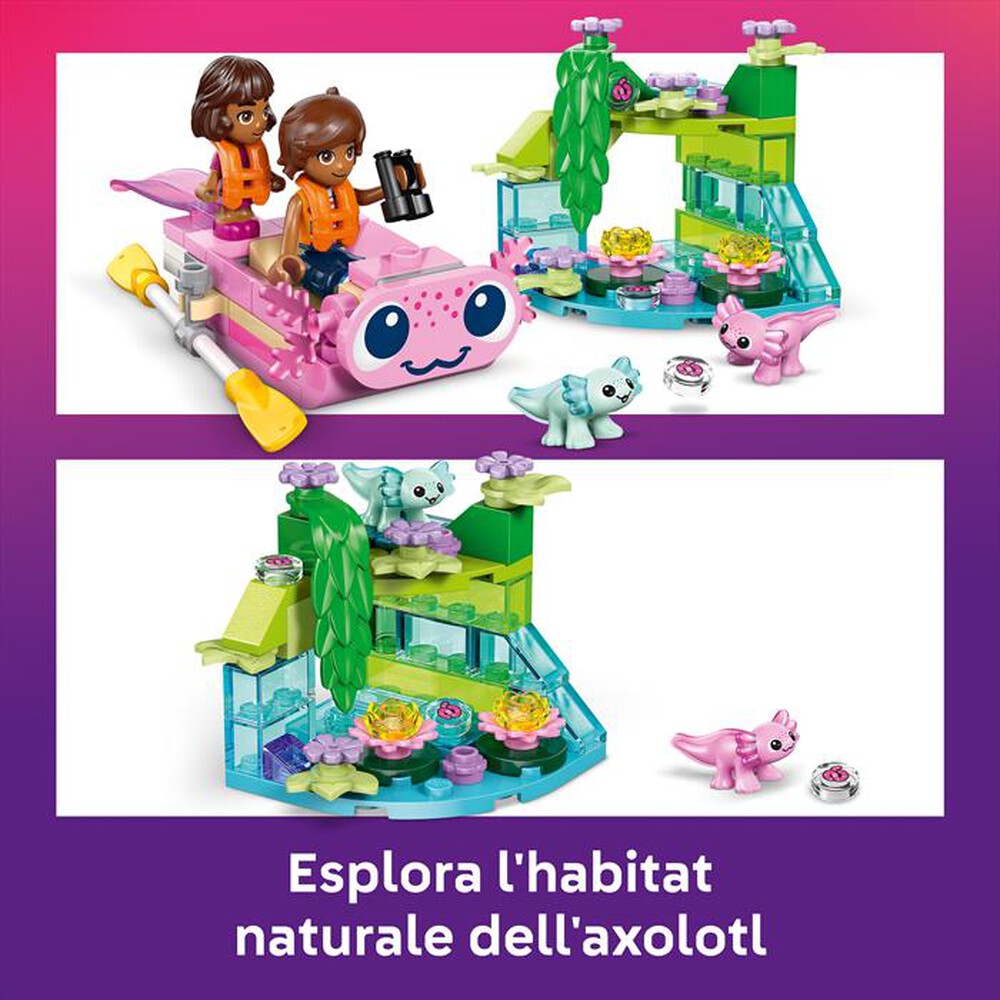 Immagine del prodotto LEGO - FRIENDS Barca d&rsquo;avventura Axolotl - 42681