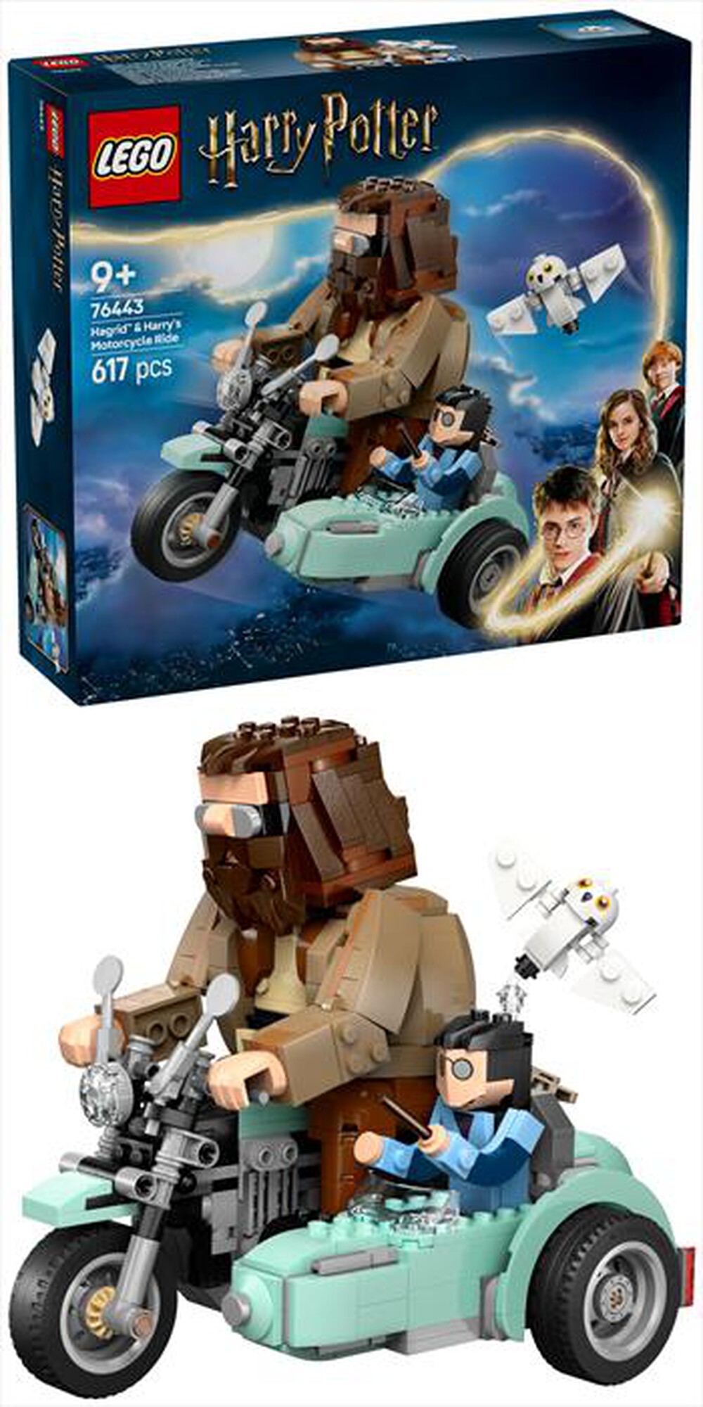Immagine del prodotto LEGO - HARRY POTTER Giro sul sidecar Hagrid e Harry 76443