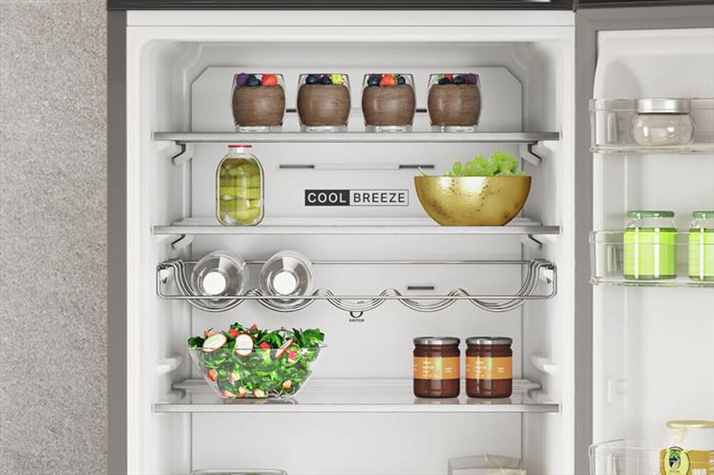 "WHIRLPOOL - Frigorifero Combinato W7X 93A OX Classe D"