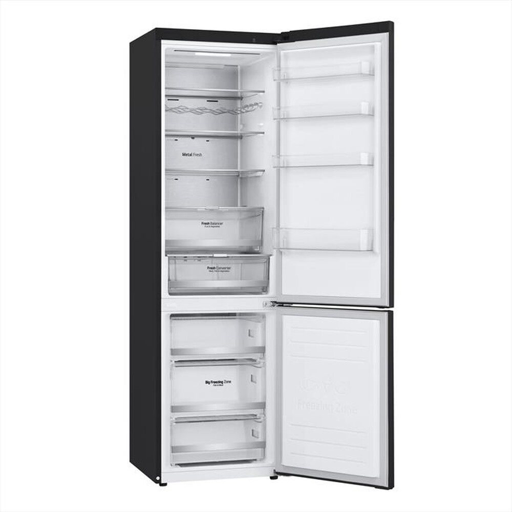 "LG - Frigorifero combinato GBB72MCUGN Classe D 419lt-Nero"