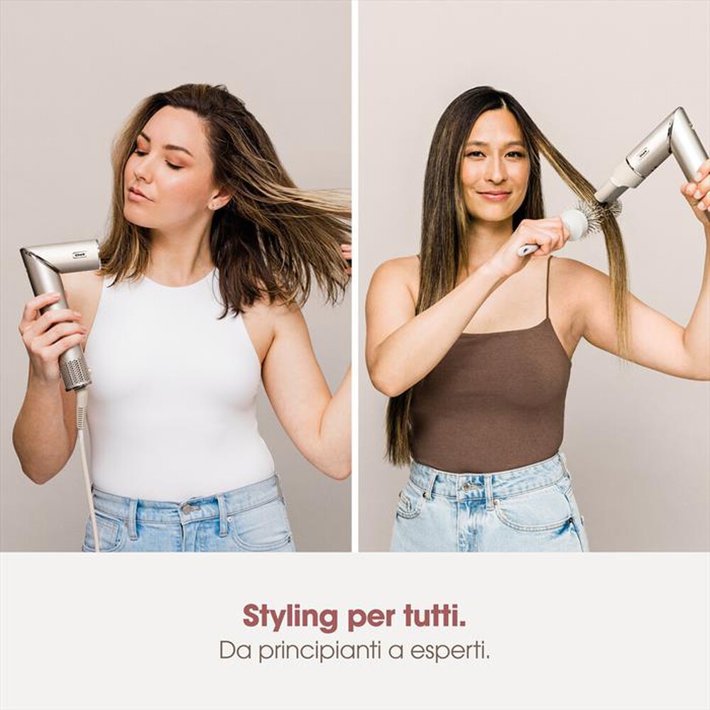 "SHARK - Styler e asciugacapelli FLEXSTYLE 5 in 1HD440SLEU-CHAMPAGNE"