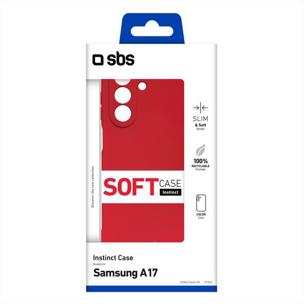 Immagine del prodotto SBS - Cover Instinct per Samsung A17-Rosso