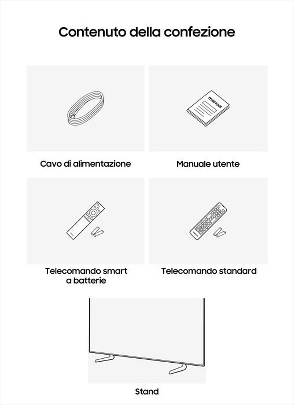 Immagine del prodotto SAMSUNG - Smart TV Mini LED 4K AI 75" UE75M80HAUXZT-Titan Black