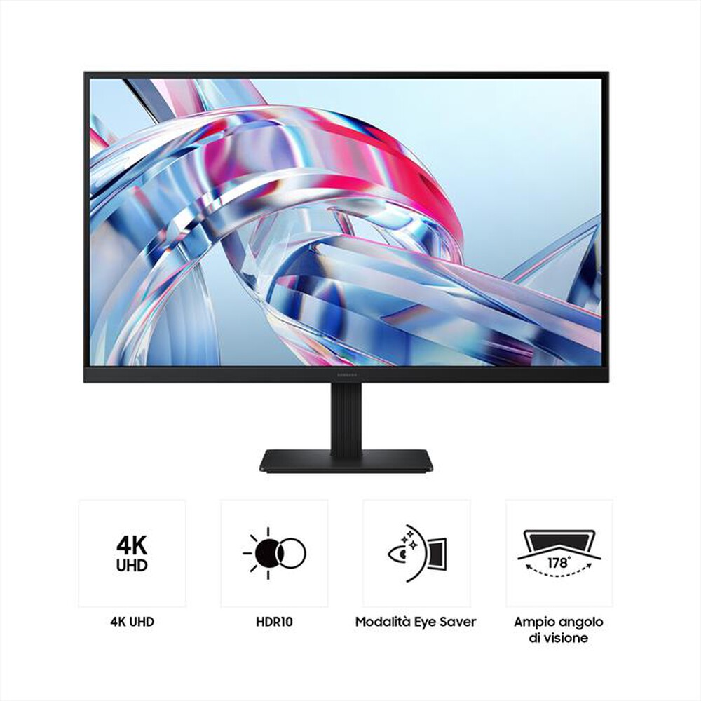 Immagine del prodotto SAMSUNG - MONITOR VIEWFINITY S7 S70H 4K 27" UHD FLAT-Black