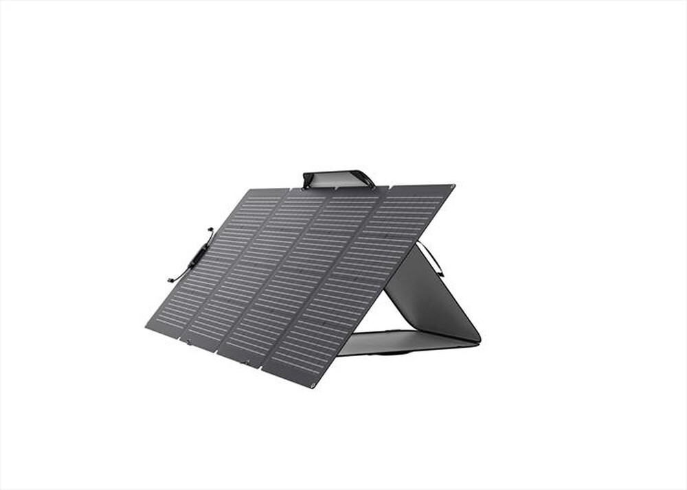 "ECOFLOW - Pannello solare portatile bifacciale 220W-nero"