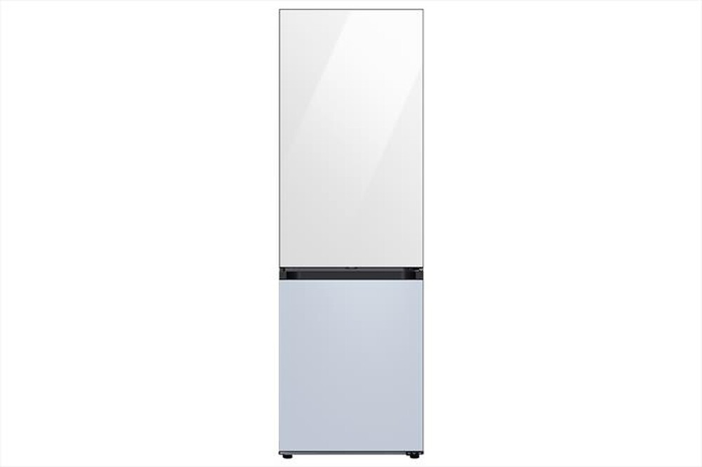 "SAMSUNG - Frigorifero combinato F-RB34D151248 BESPOKE-Clean White-Sky blue"