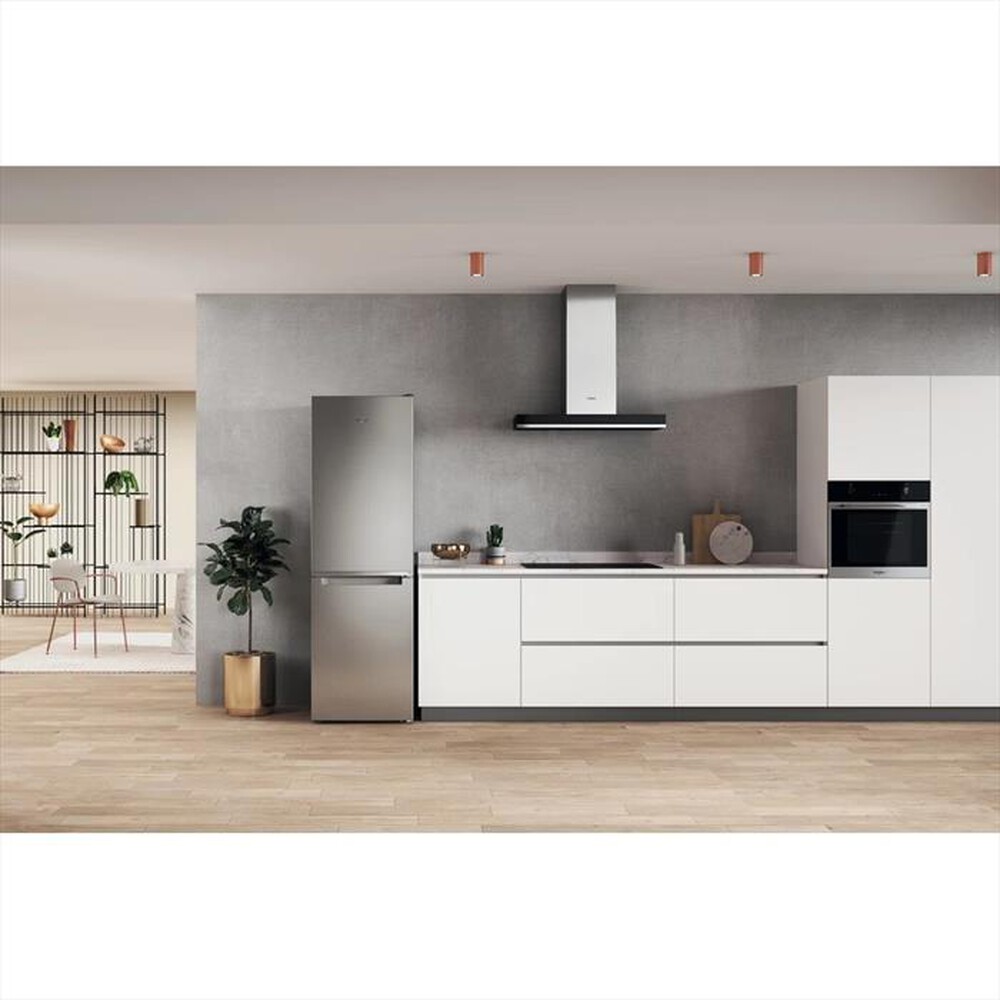 "WHIRLPOOL - Frigorifero combinato W7X 82I OX Classe E 335 lt-Stainless steel"