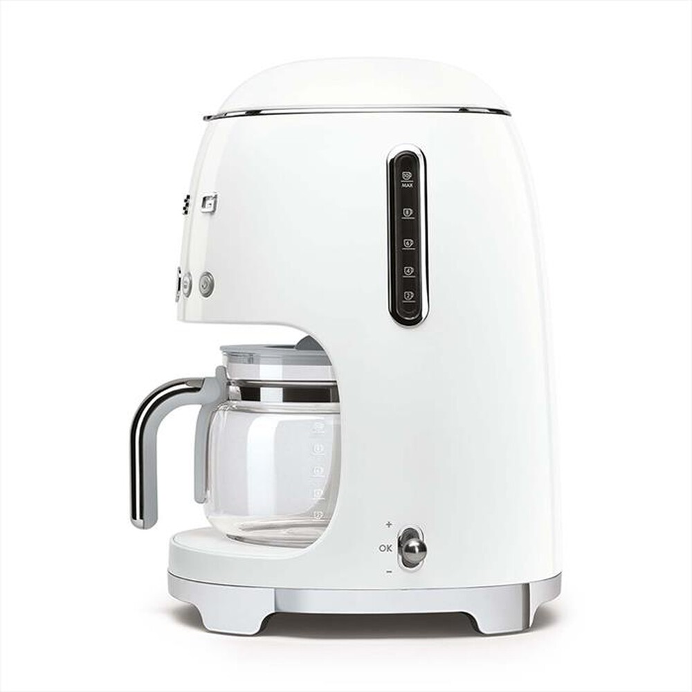"SMEG - Macchina da Caffè Filtro 50's Style – DCF02WHEU-bianco"