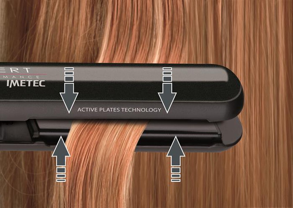 "BELLISSIMA IMETEC - Piastra per capelli E15 50 / 11053A-NERO"
