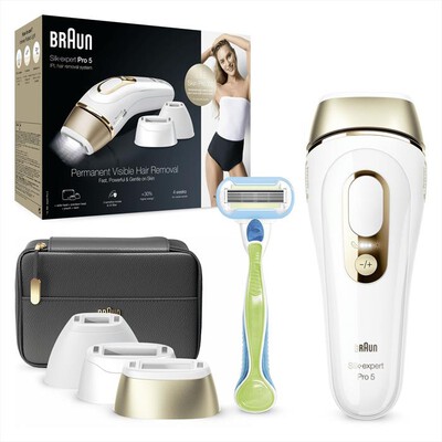 BRAUN - LUCE PULSATA PL5243-BIANCO/ORO