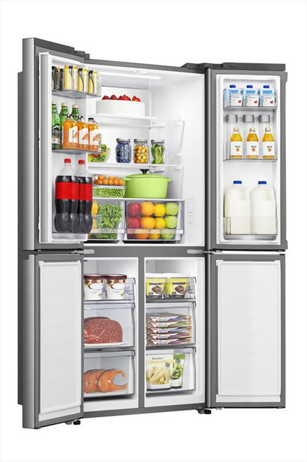 Immagine del prodotto HISENSE - Frigorifero 4 porte RQ5P470SETE Classe E 483 lt-Bianco