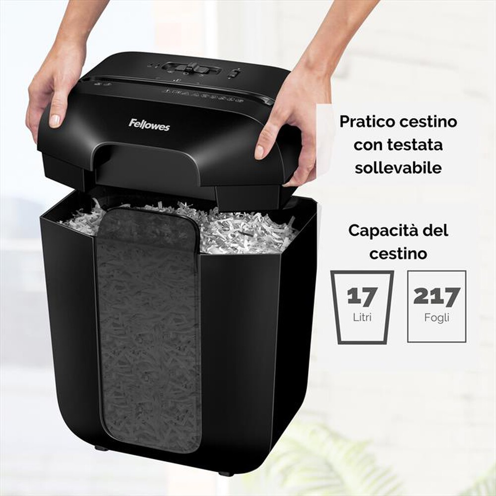 "FELLOWES - DISTRUGGIDOCUMENTI LX50-nero"