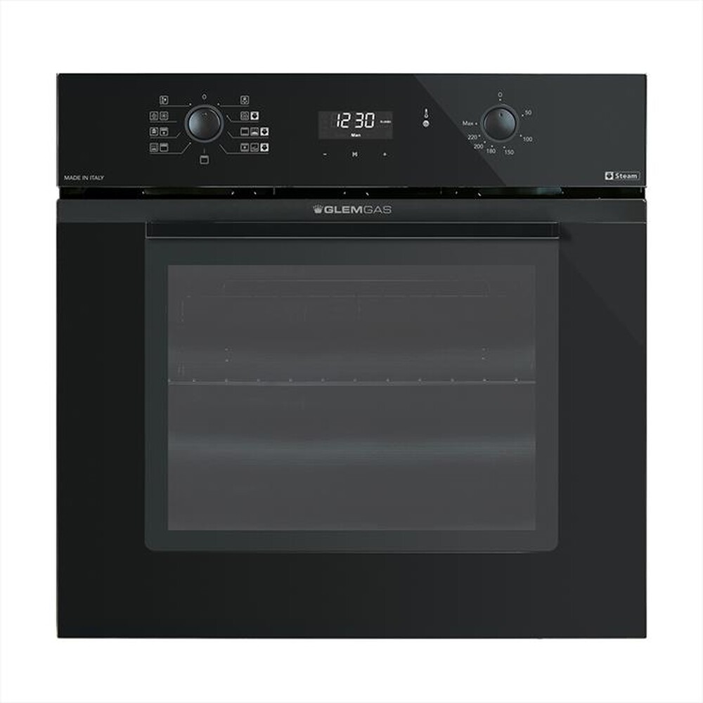 Immagine del prodotto GLEM GAS - Forno incasso elettrico GFU98BK-S6V3 Classe A-Nero Lucido