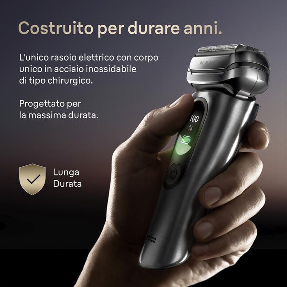 Immagine del prodotto BRAUN - Rasoio SHAVER NEVO 11000C-ARGENTO