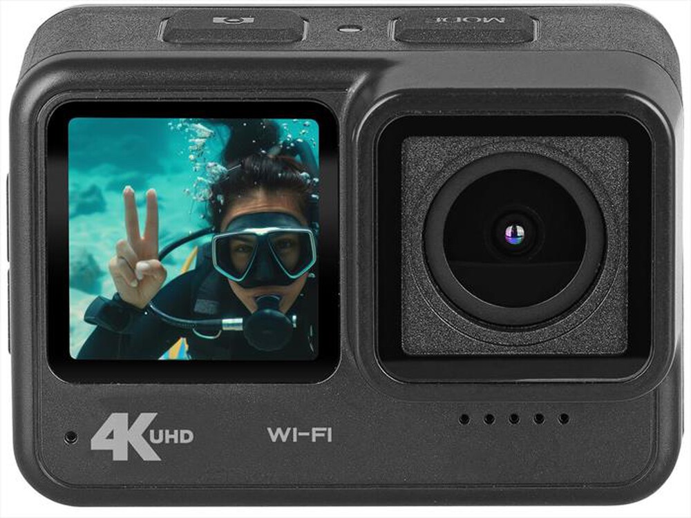 TREVI - Videocamera digitale GO 2600 4K-Nero
