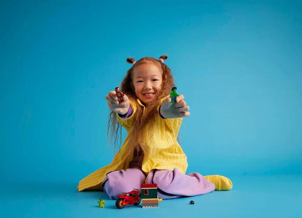 Immagine del prodotto LEGO - SUPER HEROES MARVEL Iron Man con moto e Hulk 76287