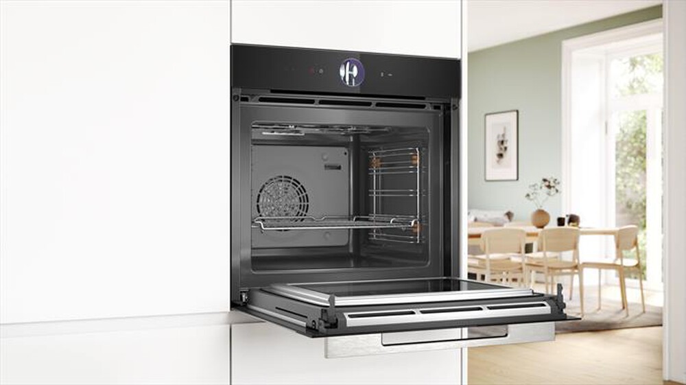 "BOSCH - Forno microonde da incasso HMG7361B1-Nero"