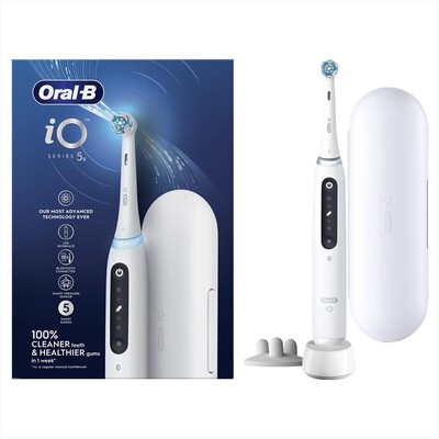 ORAL-B - Spazzolino elettrico IO5 S-BIANCO