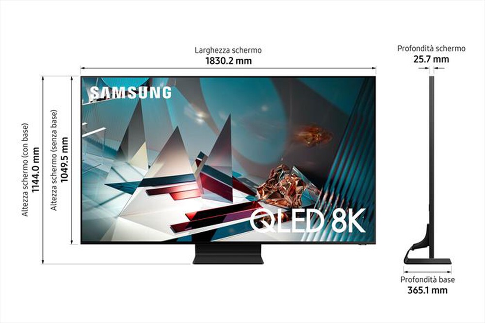 "SAMSUNG - QE82Q800TATXZT"