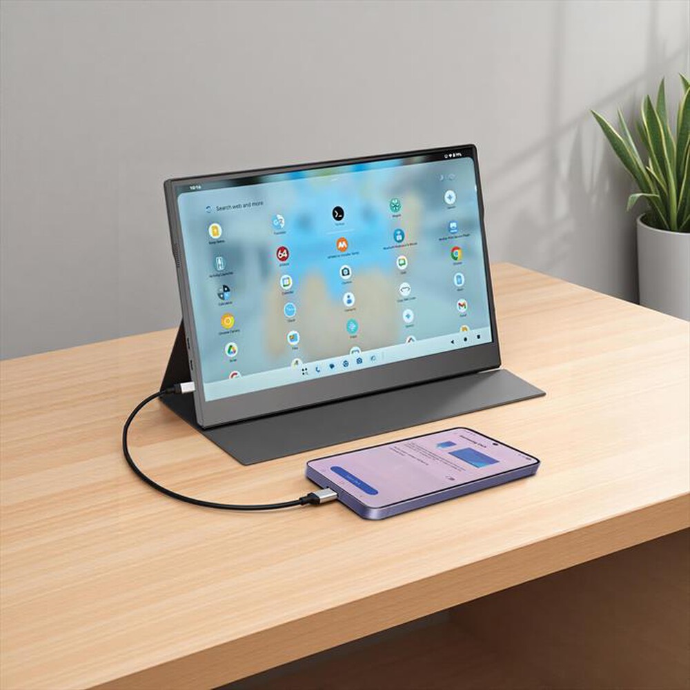 Immagine del prodotto MEDIACOM - Monitor LCD FHD 15,6" MD-PMA156-GRIGIO SCURO