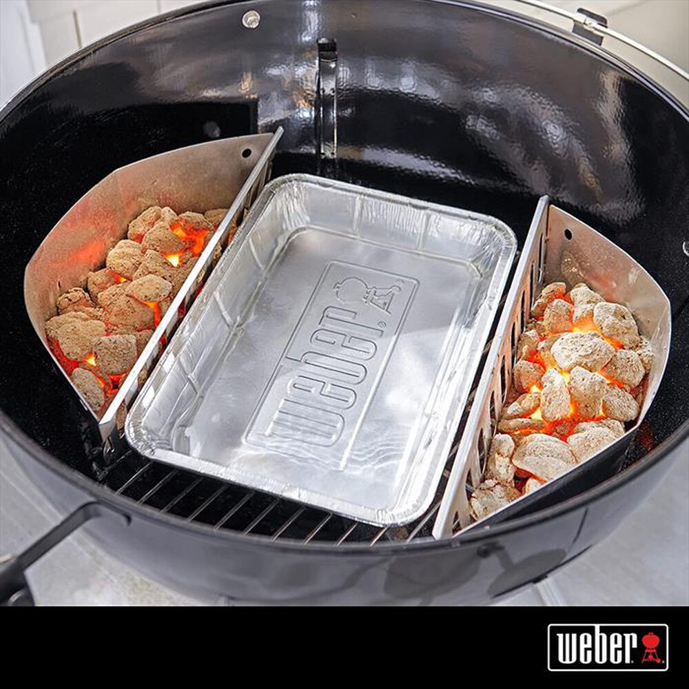 "WEBER - VASCHETTE IN ALLUMINIO - 10 PZ-ALLUMINIO"