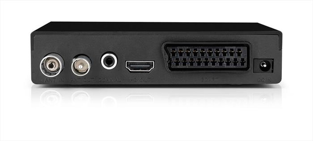 "TELESYSTEM - TS6105 DECODER T2 HEVC Decoder digitale terrestre-BLACK"