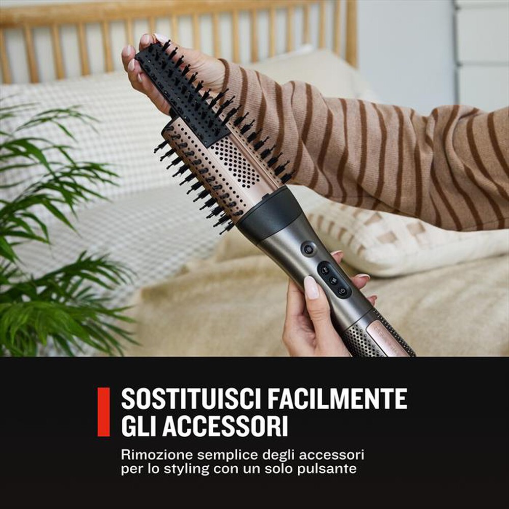 Immagine del prodotto REMINGTON - Spazzola ad Aria ONE Power&Dry Smooth AS6077-Grigio metallizzato