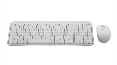 LOGITECH - Tastiera + Mouse MK250-Off White